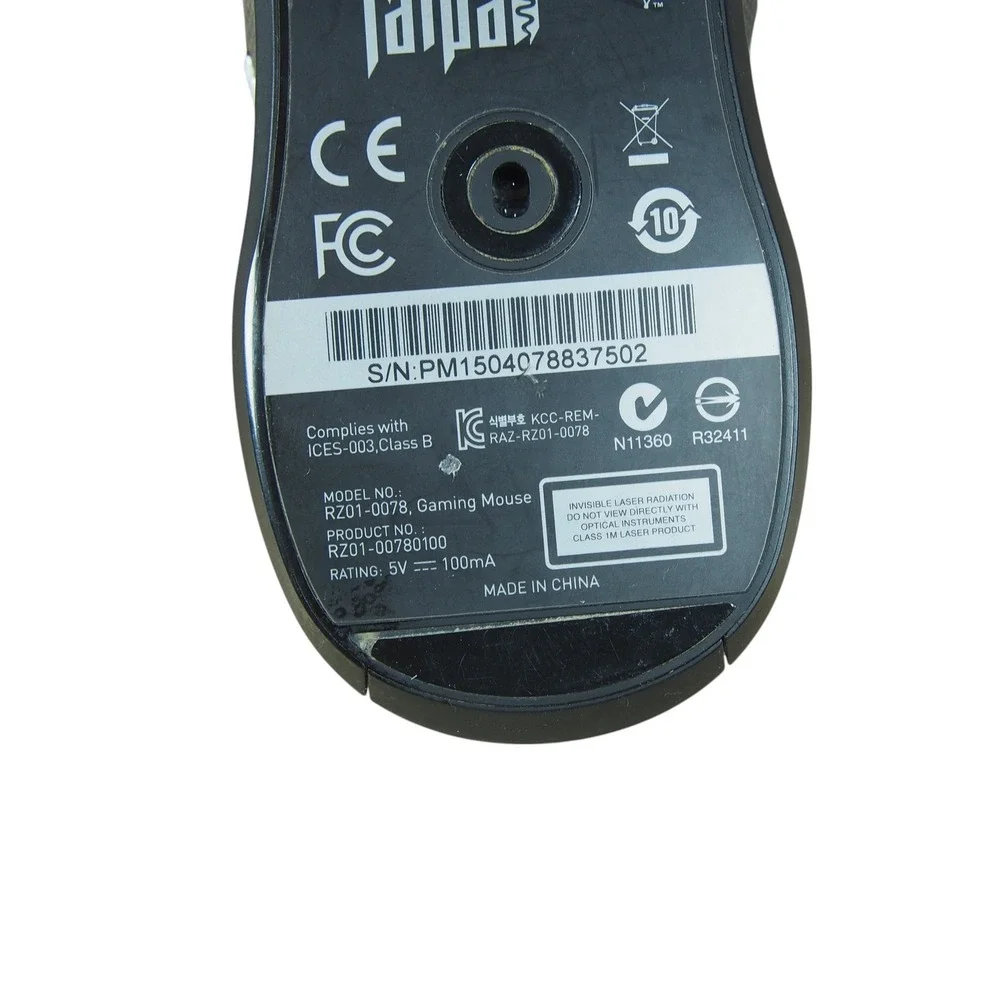 Razer Taipan Ambidextrous‎ PC RZ01-0078 Gaming Mouse 8200dpi MICE Tested Works